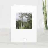 Carte Tarn Hows Arbres (Dos)