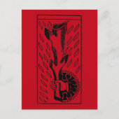 Carte Tarot : Ace De Bords (Devant)