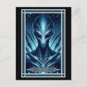 Carte Tarot Alien (Devant)