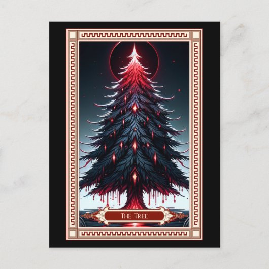 Carte Tarot Arbre de Noël (Devant)