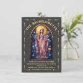 Carte Tarot Bachelorette de la fête de verre (Debout devant)