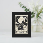 Carte Tarot Cat La Lune Graphique (Debout devant)