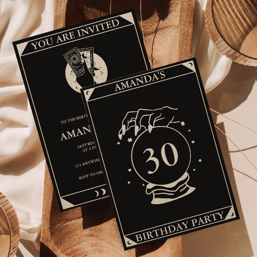 Carte Tarot Céleste N'importe quel âge Anniversair