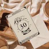 Carte Tarot Céleste Toute invitation anniversaire