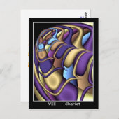 Carte Tarot Chariot (Devant / Derrière)