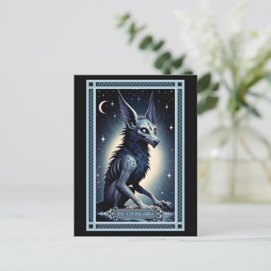 Carte Tarot Chupacabra (Debout devant)
