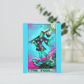 Carte Tarot Coronavirus Carte Postale Folie (Debout devant)