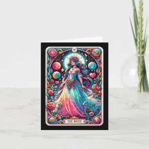 Carte Tarot De Mariée Mystique Enchantant Mariage