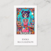 Carte Tarot de professeur d'art (Devant)