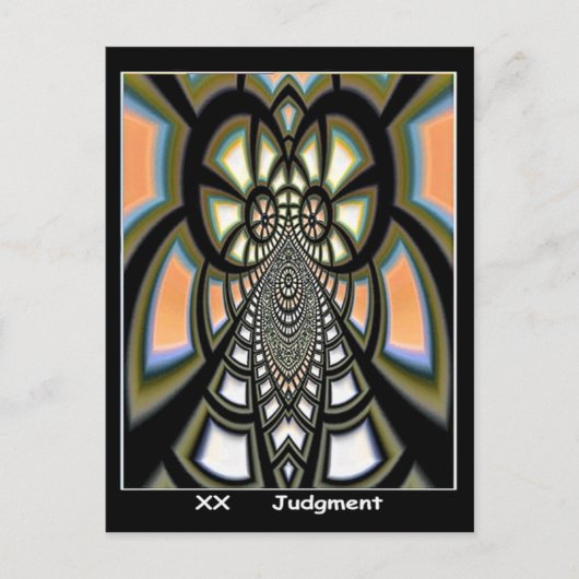 Carte Tarot du jugement (Devant)