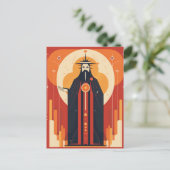 Carte Tarot Empereur (Debout devant)