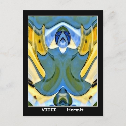 Carte Tarot Hermit (Devant)