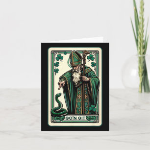 Carte Tarot Jour de la Saint Patrick amusant Tee G