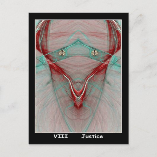 Carte Tarot Justice (Devant)