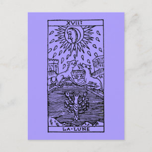 Carte Tarot : La Lune