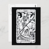 Carte Tarot La Mort (Devant / Derrière)