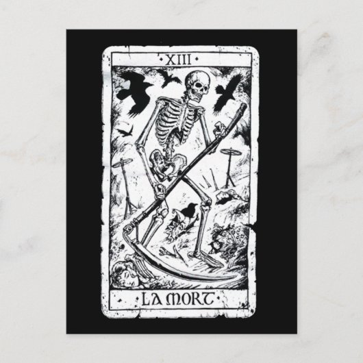 Carte Tarot La Mort (Devant)
