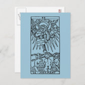 Carte Tarot : Le jugement (Devant / Derrière)