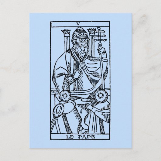 Carte Tarot : Le Pape (Devant)