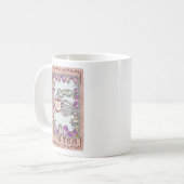 Carte Tarot Le Tea Crystal Funny Skeleton Mug (Devant gauche)