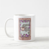 Carte Tarot Le Tea Crystal Funny Skeleton Mug (Gauche)