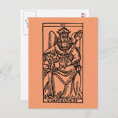 Carte Tarot : l'impératrice (Devant / Derrière)