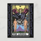 Carte Tarot "Lovers" (Devant)