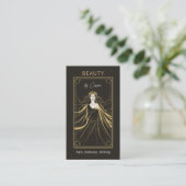 Carte Tarot Maquillage Cheveux Styliste Esthétique (Debout devant)