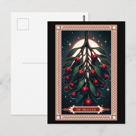 Carte Tarot Mistletoe (Devant / Derrière)