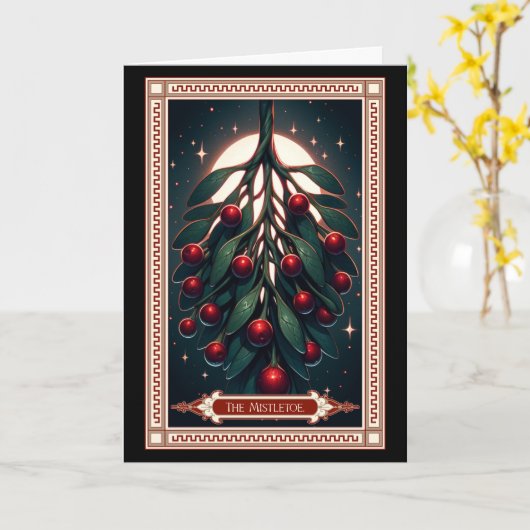 Carte Tarot Mistletoe (Fleur jaune)