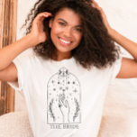 Carte Tarot Mystique La Mariée Bachelorette Party<br><div class="desc">Ce design est inspiré d'une mystique carte céleste de tarot. Voir la collection entière pour plus d'articles correspondants !</div>