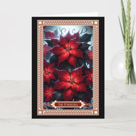 Carte Tarot Poinsettia (Devant)