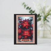 Carte Tarot Poinsettia (Debout devant)