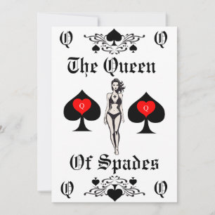 Carte Tarot Queen of Spades Thunder_Cove