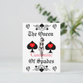 Carte Tarot Queen of Spades Thunder_Cove (Debout devant)