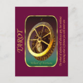 Carte Tarot - Roue de Fortune (Devant)