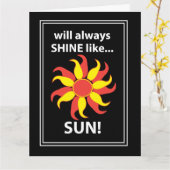 Carte Tarot soleil mystique (Fleur jaune)