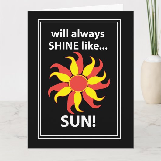 Carte Tarot soleil mystique (Devant)