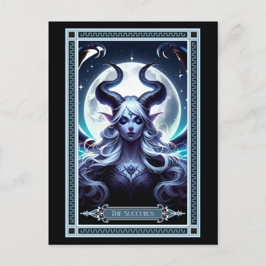 Carte Tarot Succubus (Devant)