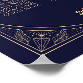 Carte Tarot Tableau 8 Mariage assis Crystals Lune (Coin)