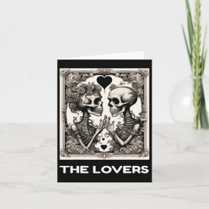 Carte Tarot Vintage Skeleton Goth Hallow