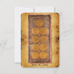 CARTE TAROTES DE RENAISSANCE ANTIQUE / NEUF PIÈCES