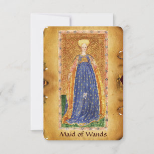 CARTE TAROTS DE RENAISSANCE ANTIQUE / MAIN DES VÊTEMENTS