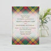 Carte Tartan Beauty Clan Buchanan Scottish Plaid (Debout devant)