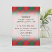 Carte Tartan Beauty Clan Chisholm Scottish Plaid (Debout devant)