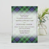 Carte Tartan Beauty Clan Graham Scottish Plaid (Debout devant)