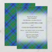 Carte Tartan Beauty Clan Johnstone Johnston Plaid (Devant / Derrière)