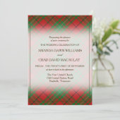 Carte Tartan Beauty Clan MacAulay Scottish Plaid (Debout devant)