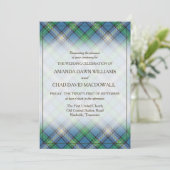 Carte Tartan Beauty Clan MacDowall Scottish Plaid (Debout devant)
