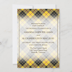 Carte Tartan Beauty Clan MacLeod de Lewis Scottish Plaid